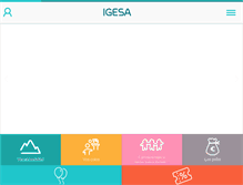 Tablet Screenshot of igesa.fr